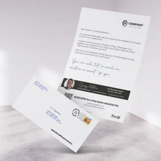 Luxury real estate letter