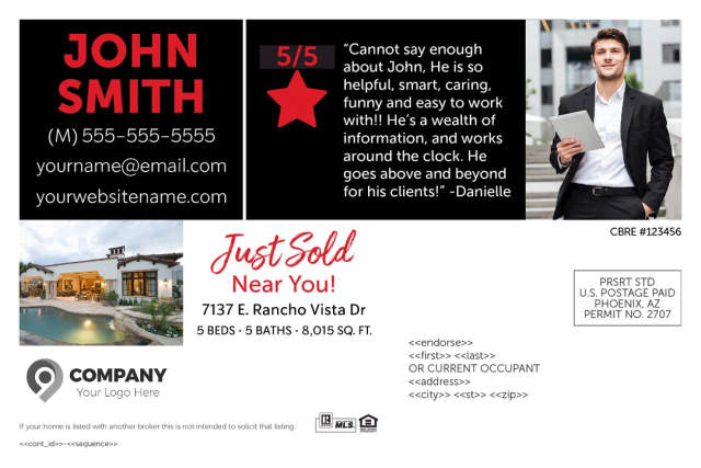 Agent Introduction Postcards