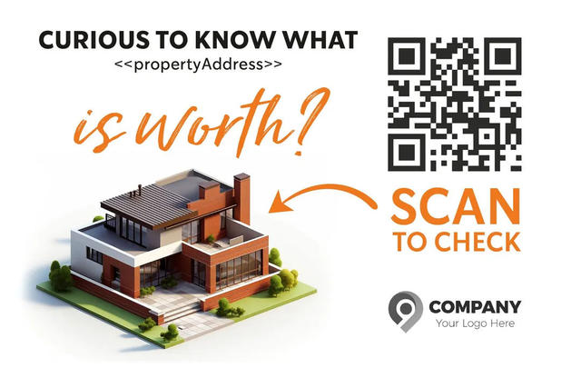 Automated Home Valuation Postcards