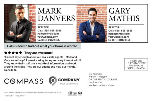 Compass Postcards