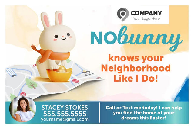 Easter Real Estate Postcards