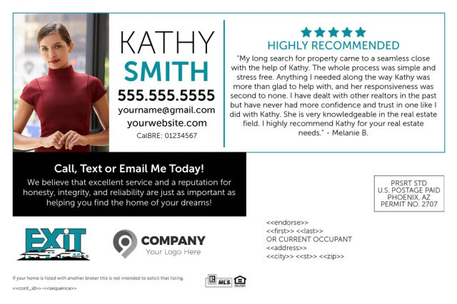 EXIT Realty Postcards