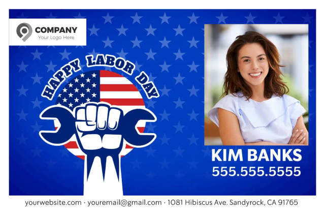 Real Estate Labor Day Postcards