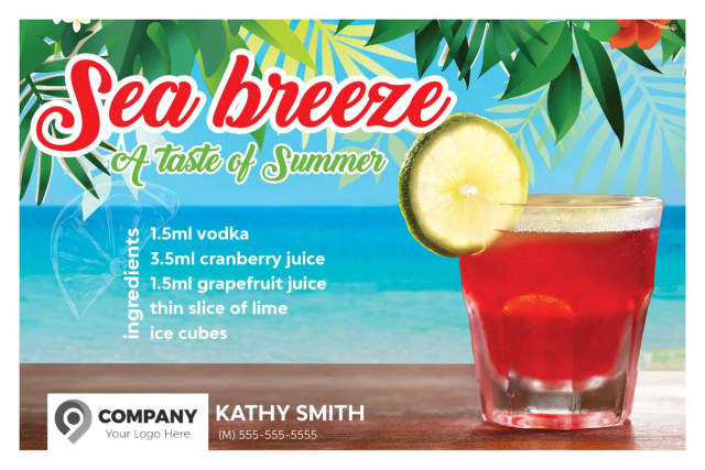 Summer Real Estate Postcards