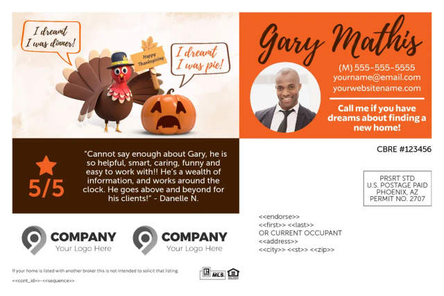 Thanksgiving Postcards