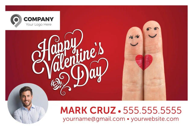 Real Estate Valentine Postcards
