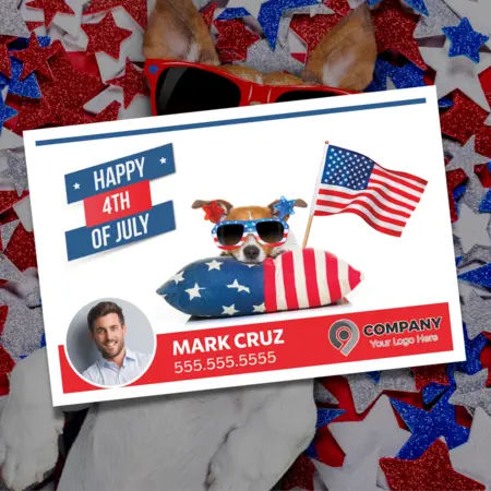 4th of july postcards