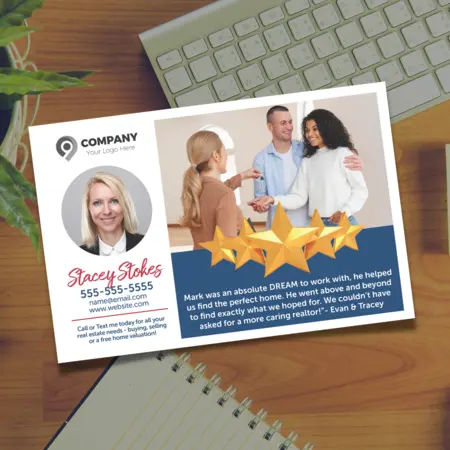 Client Testimonial Postcards