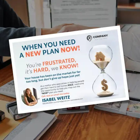 List with a Realtor Postcards