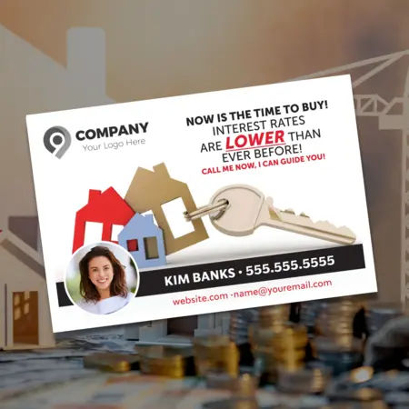 Low Interest Rates Postcards
