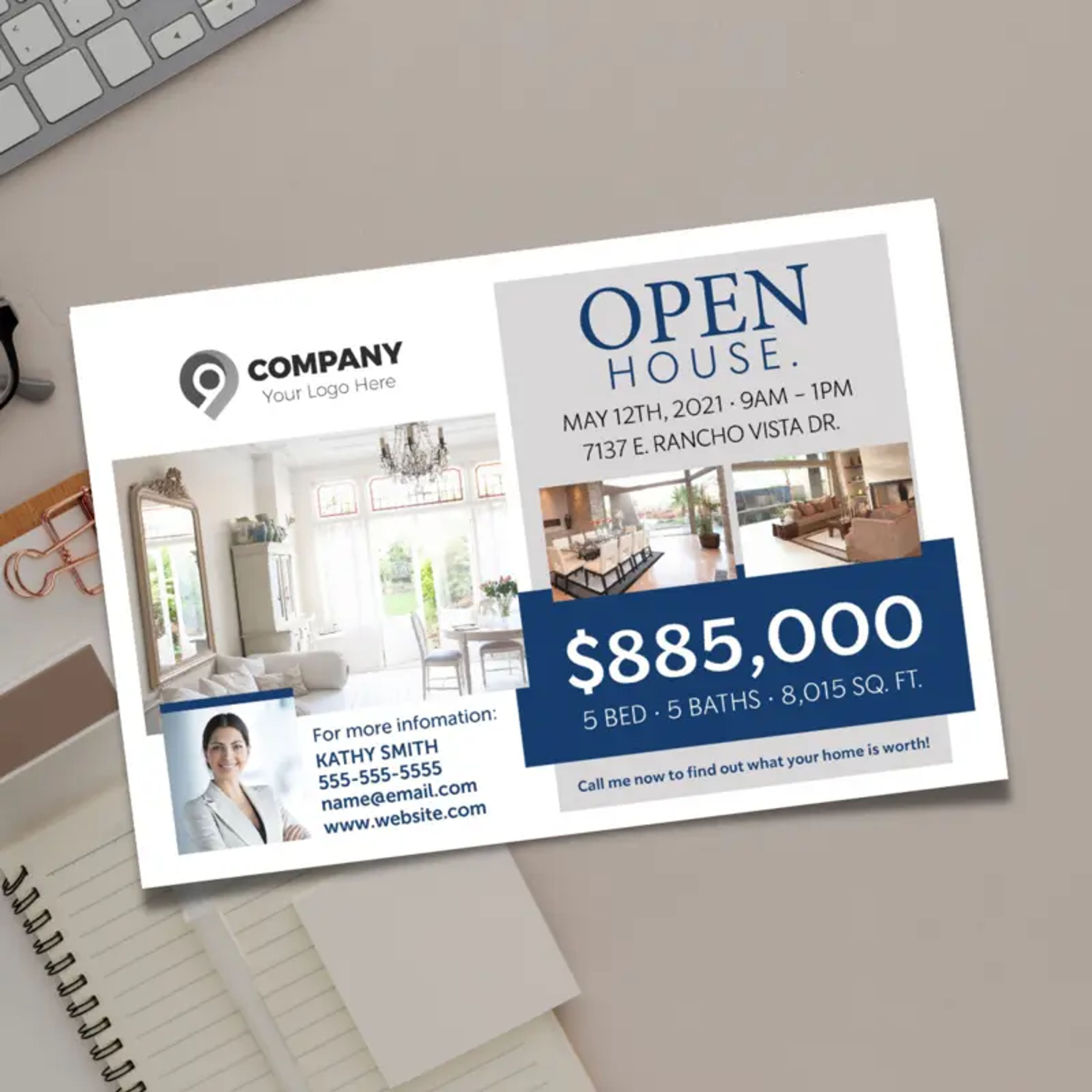 Open House Postcards
