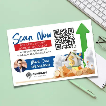 Automated seller valuation postcard 3
