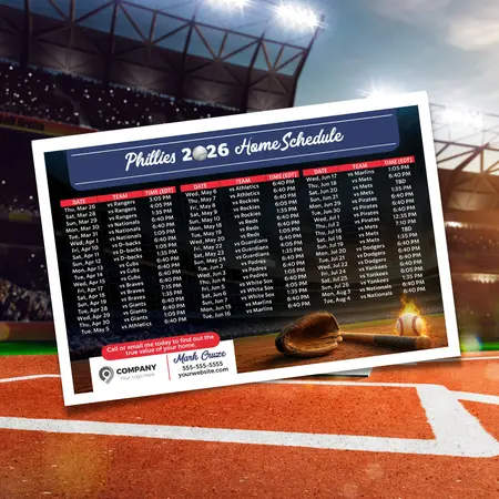 Baseball Schedule Templates