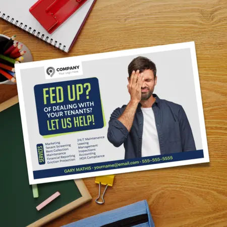 best property management postcards