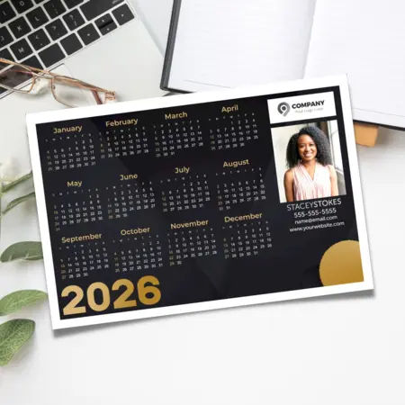 calendar 2026 postcards