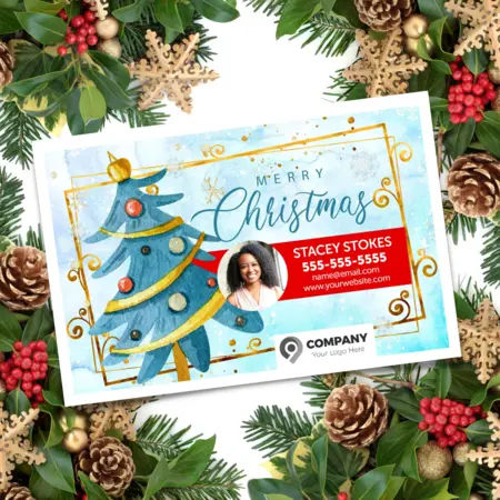 christmas holiday postcards