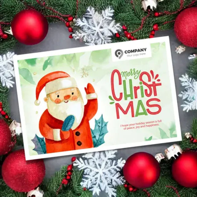 christmas postcards