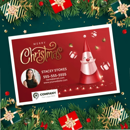 christmas postcards