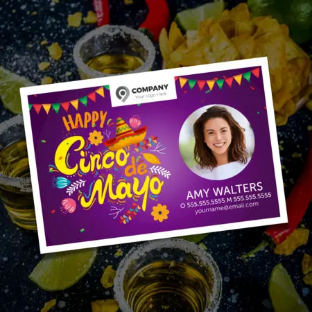 cinco de mayo real estate postcards