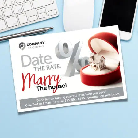 date the rate postcards