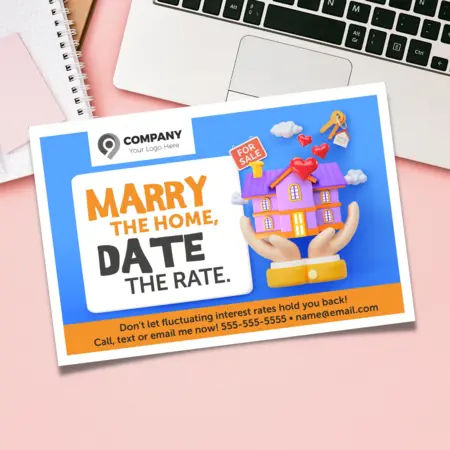 date the rate postcards