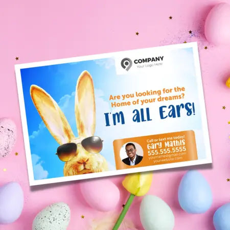 easter postcards for real estate