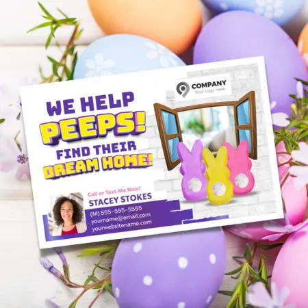 easter postcards for real estate