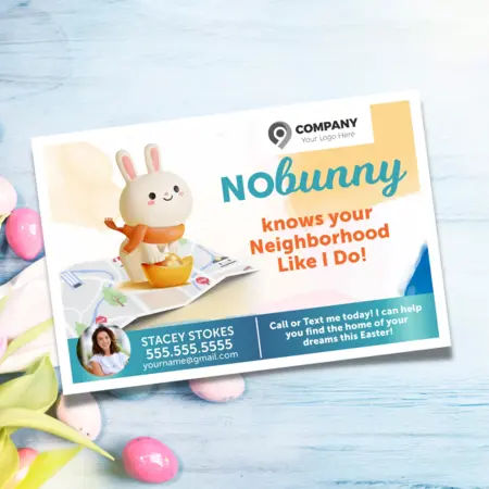 easter real estate postcards