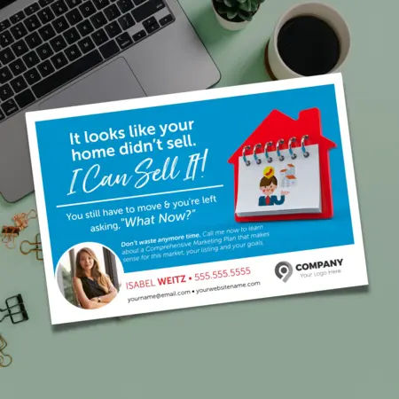 expired listing postcards campaign
