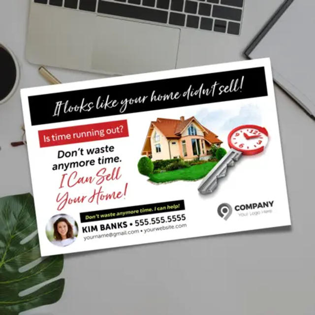 expired listing postcards templates
