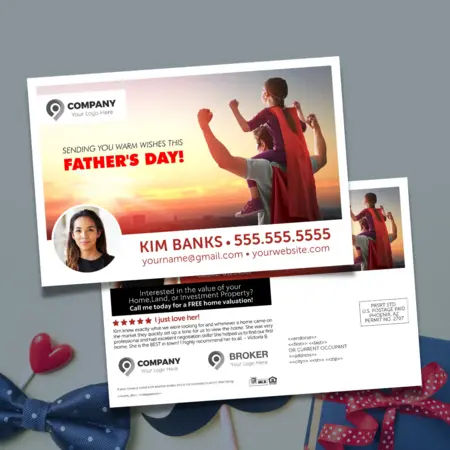 father's day postcards