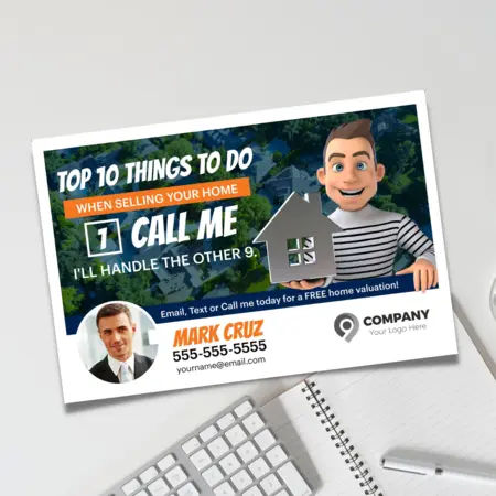 list responsibly postcards