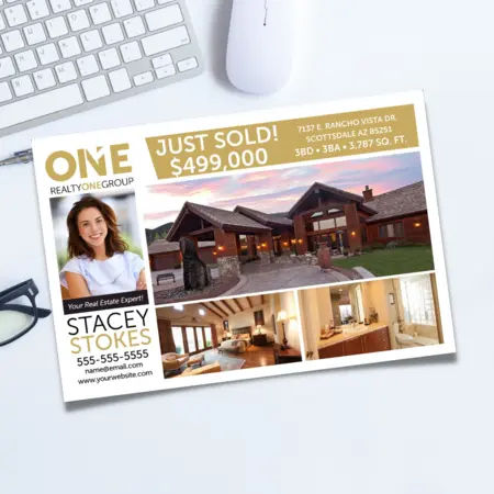 just listed just sold postcards