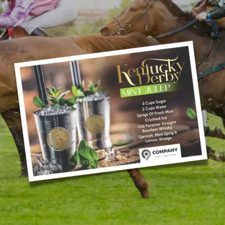 kentucky derby postcards for real estate