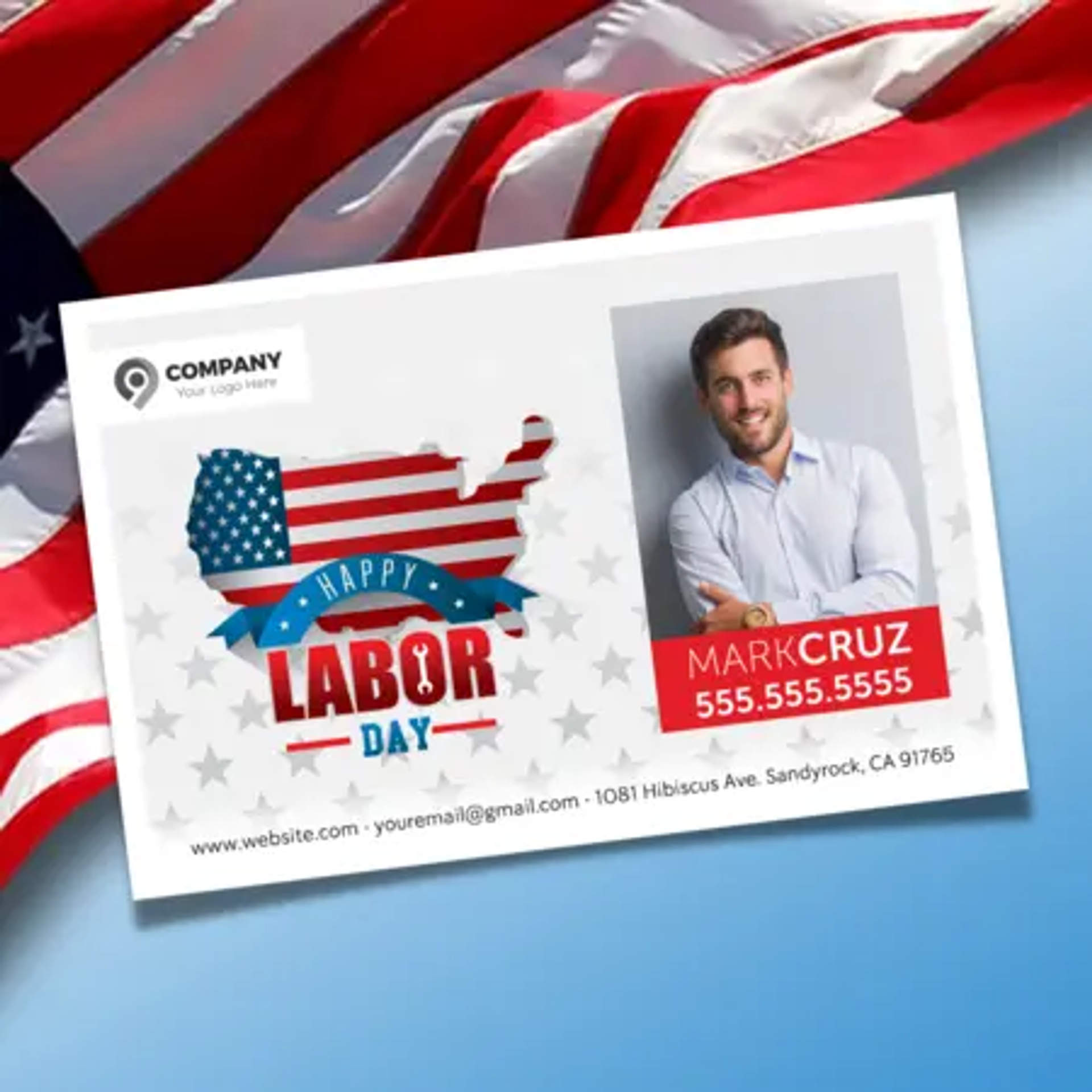 Real Estate Labor Day Postcards