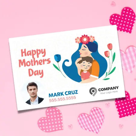 mother's day real estate postcards