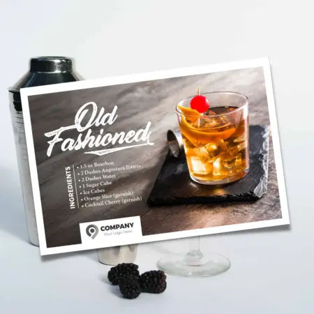 cocktails postcards