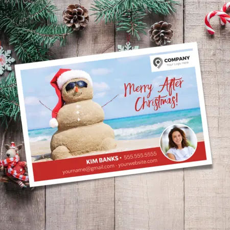 After Christmas Postcards
