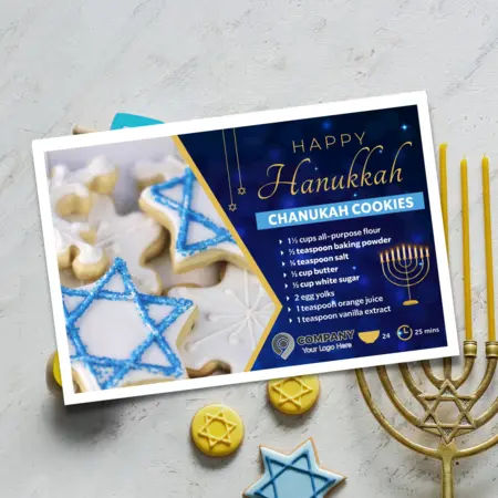 postcards for hanukkah