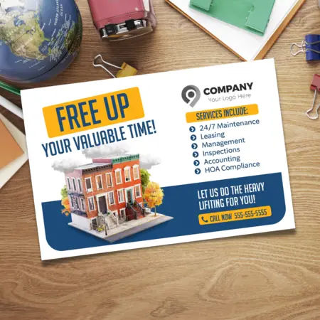 property management postcards