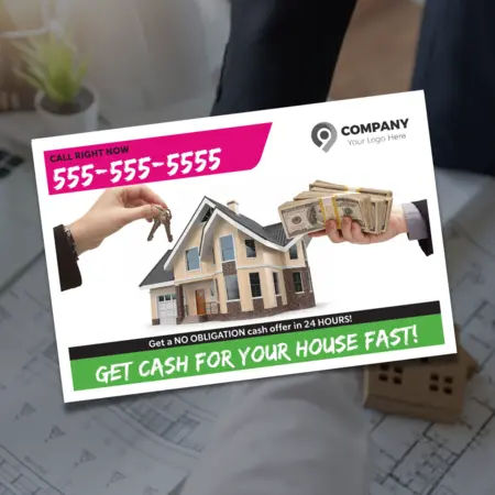 real estate investor postcards