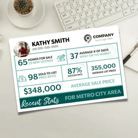 real estate postcards for farming