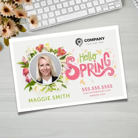 spring postcards