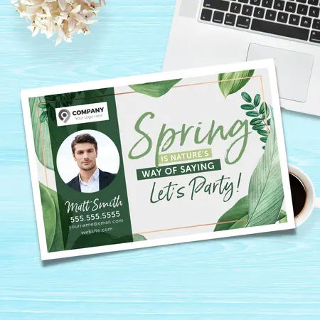 spring postcards