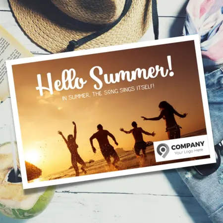 summer postcards