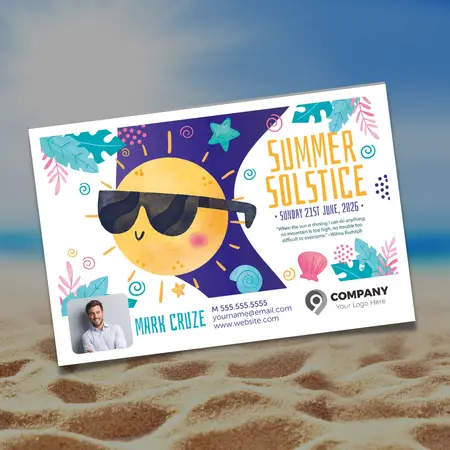 summer solstice postcards