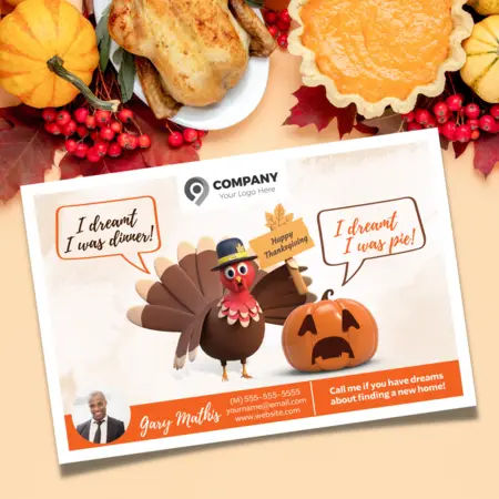 thanksgiving postcards