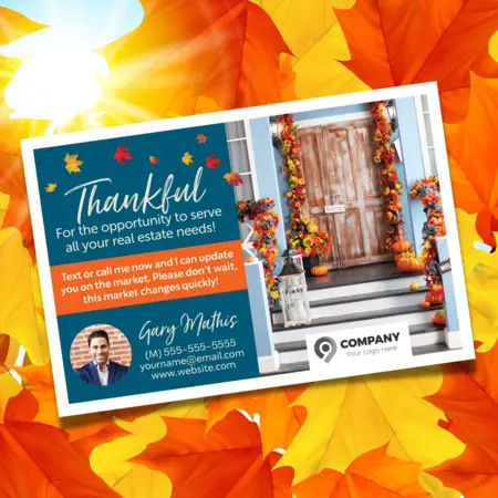 thanksgiving postcards real estate