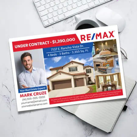 under contract postcards