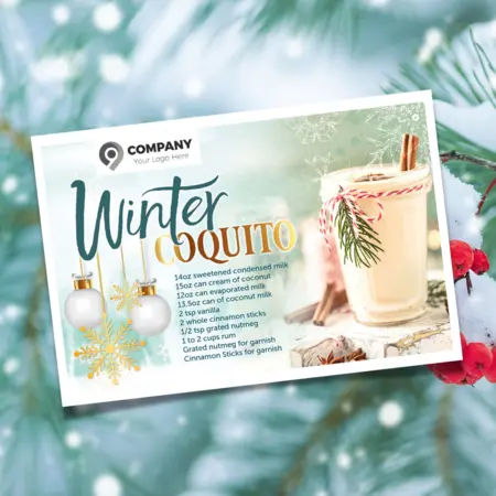 winter postcards